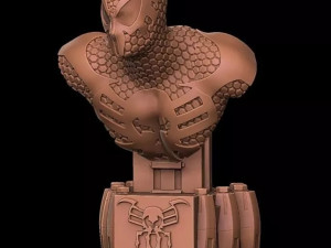 Spiderman 2099 Bust 3D Print Model