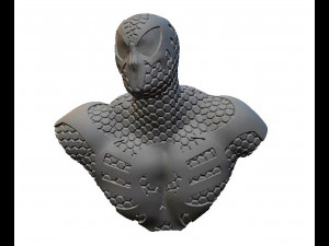 Spiderman 2099 Bust 3D प्रिंट मॉडल