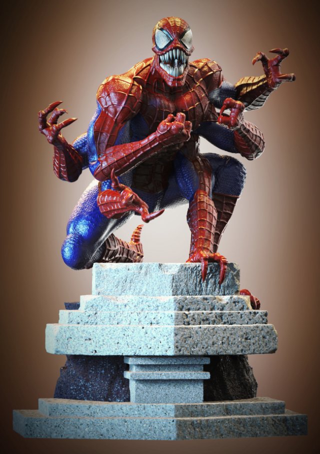 Spiderman Doppleganger Model do druku 3D .c4d .max .obj .3ds .fbx .stl .blend 