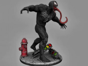 Venom 3D Print Model