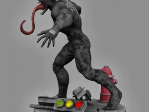 Venom 3D Print Model