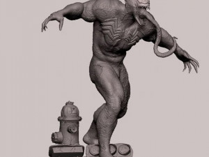 Venom 3D Print Model