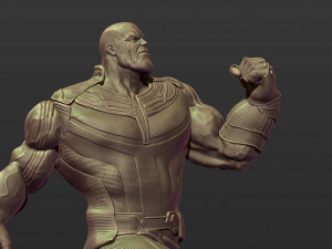 Thanos 3D 프린트 모델