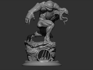 Venom 3D 打印模型