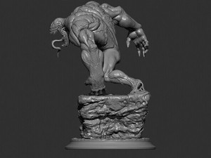 Venom 3D 打印模型