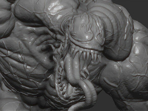Venom 3D 打印模型