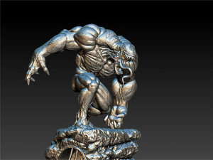 Venom 3D 打印模型