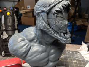Venom Spidey Bust Modèles 3D en vedette