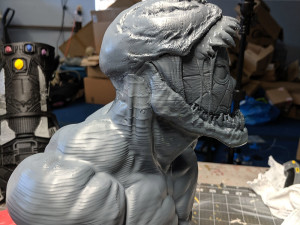 Venom Spidey Bust Modèles 3D en vedette