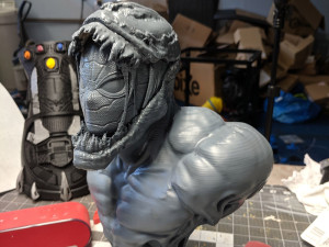 Venom Spidey Bust Modèles 3D en vedette