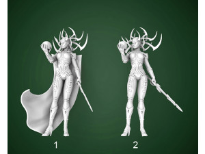 Hela Statue 3D Print Model