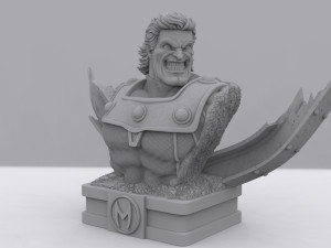 Magneto Bust No Helmet 3D Принт Модель