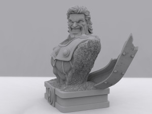 Magneto Bust No Helmet 3D Принт Модель