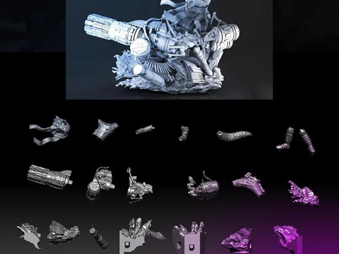 Rocket Racoon Modello di stampa 3D