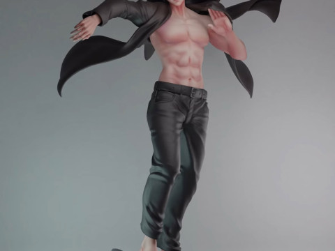 Eren Jeager 3D 打印模型