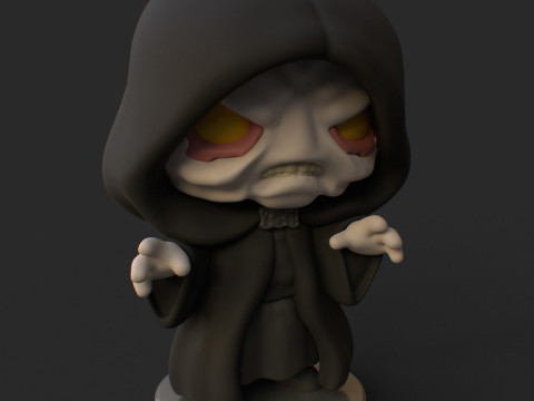 Darth Sidious - Emperor Palpatine 3D Baskı Modeli