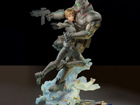 Appleseed Ex Machina Model Cetak 3D