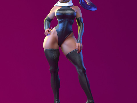 Yoruichi Shihoin 3D 프린트 모델