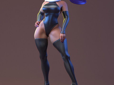 Yoruichi Shihoin 3D 프린트 모델