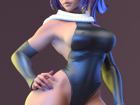 Yoruichi Shihoin 3D 프린트 모델