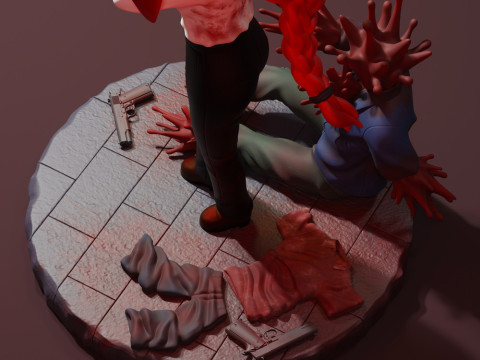 Makima Chibi 3D Print Model