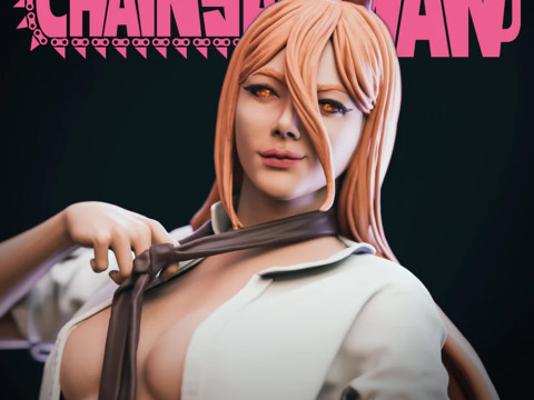Power - Chainsaw Man 3D Print Model