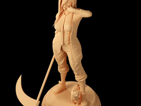 Power Figurine 3D Принт Модель