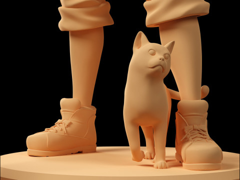 Power Figurine 3D Принт Модель