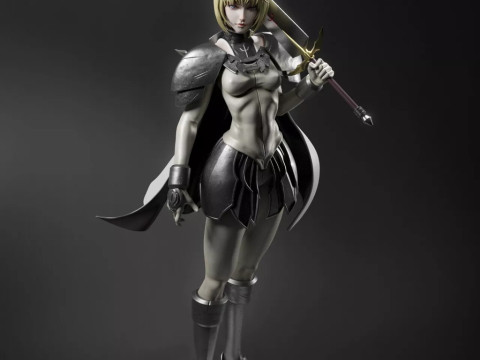 Clare - Claymore 3D Print Model