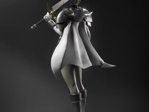 Clare - Claymore 3D Print Model