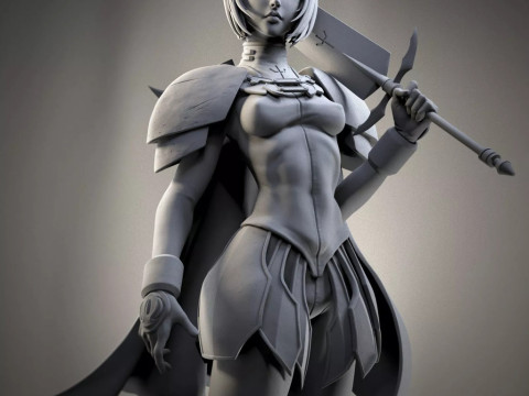 Clare - Claymore 3D Print Model