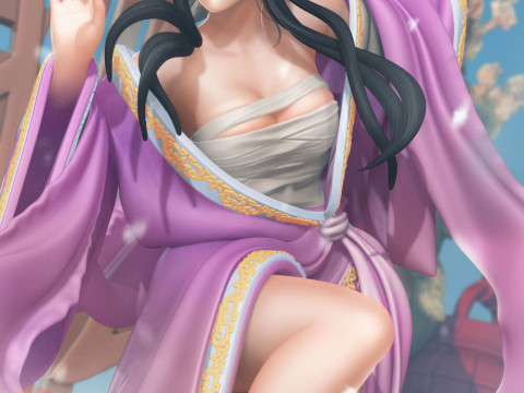 Winter Plum Character 3D Print Model