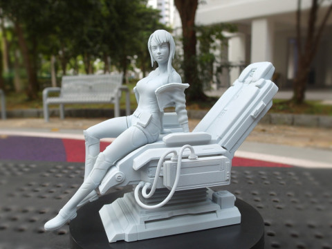 Lucy Cyberpunk Edgerunners 3D Принт Модель