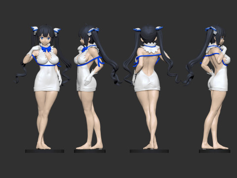 Danmachi - Hestia 3Dプリントモデル