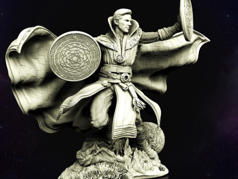 Dr Strange Statue Modello di stampa 3D