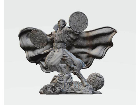 Dr Strange Statue Modello di stampa 3D