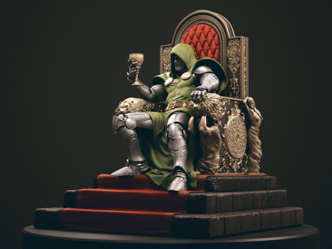 Dr Doom 3D 打印模型