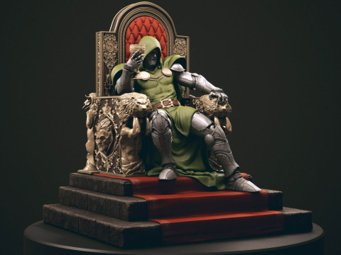 Dr Doom 3D 打印模型