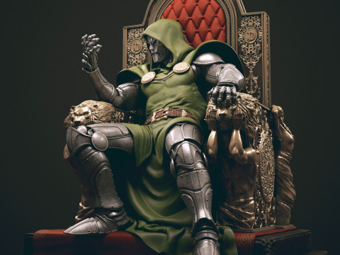 Dr Doom 3D 打印模型