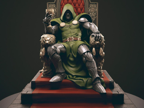 Dr Doom 3D 打印模型