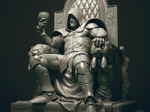 Dr Doom 3D 打印模型