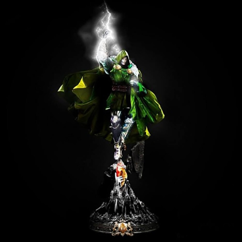Dr Doom 3D Принт Модель .c4d .max .obj .3ds .fbx .stl .blend