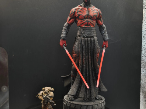 Darth Maul - Star Wars 3D Baskı Modeli