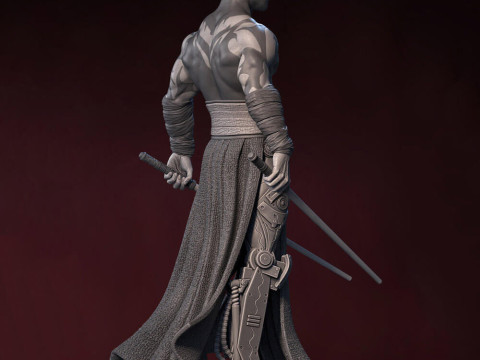 Darth Maul - Star Wars 3D Baskı Modeli