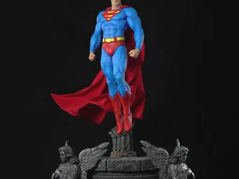 Superman Model Cetak 3D