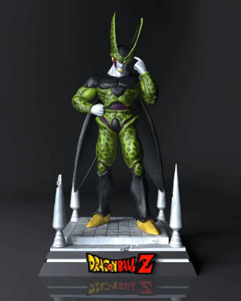 Perfect Cell - Dragon Ball Z Modelo de Impressão 3D .c4d .max .obj .3ds .fbx .stl .blend