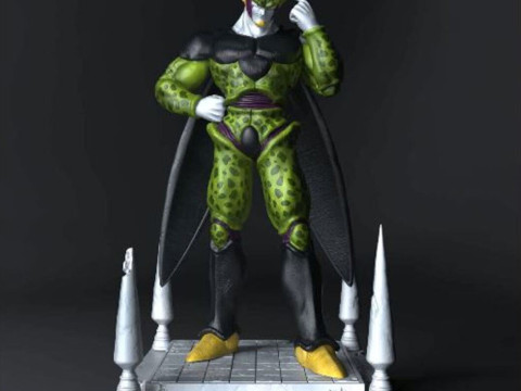 Perfect Cell - Dragon Ball Z 3D Baskı Modeli