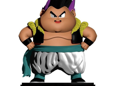 Fat Gotenks - Dragon Ball Z 3D printmodel