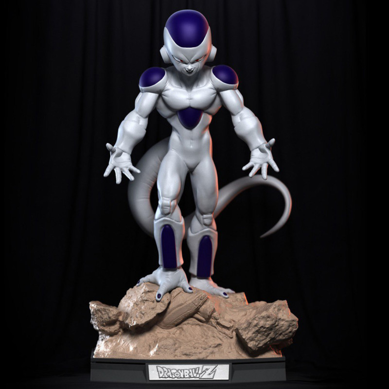 Frieza From Dragon Ball Z 3D 打印模型 .c4d .max .obj .3ds .fbx .stl .blend 
