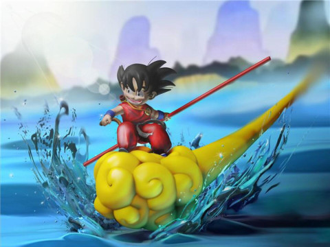 Goku Kid Figurine 3D Druckmodell